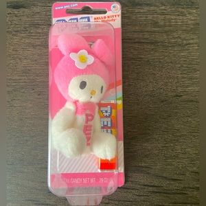 My Melody plush PEZ dispenser keychain